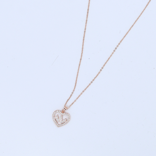 Viqso Sparkling Heart Harmony Pendant