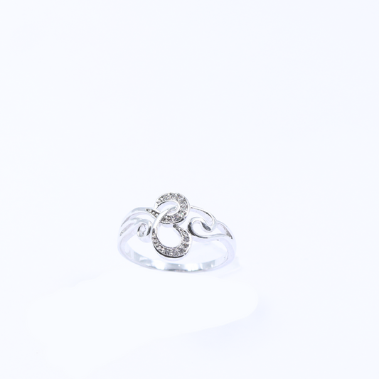 Viqso Infinity Swirl Ring