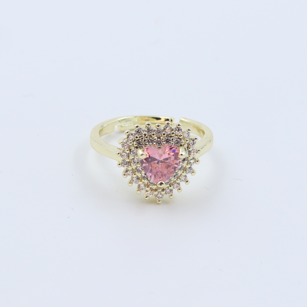Viqso Princess Heart Ring