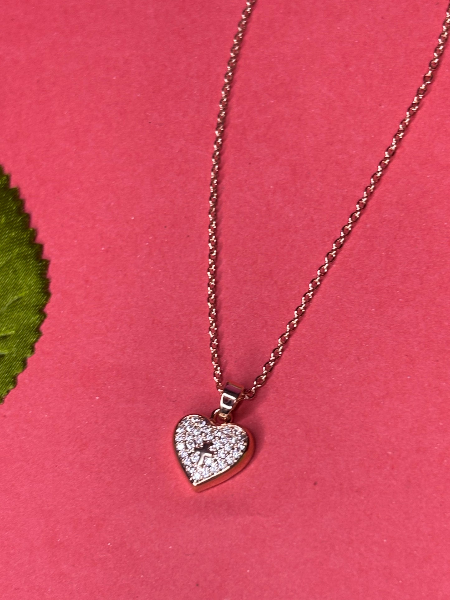 Eternal Glow Heart Pendant"