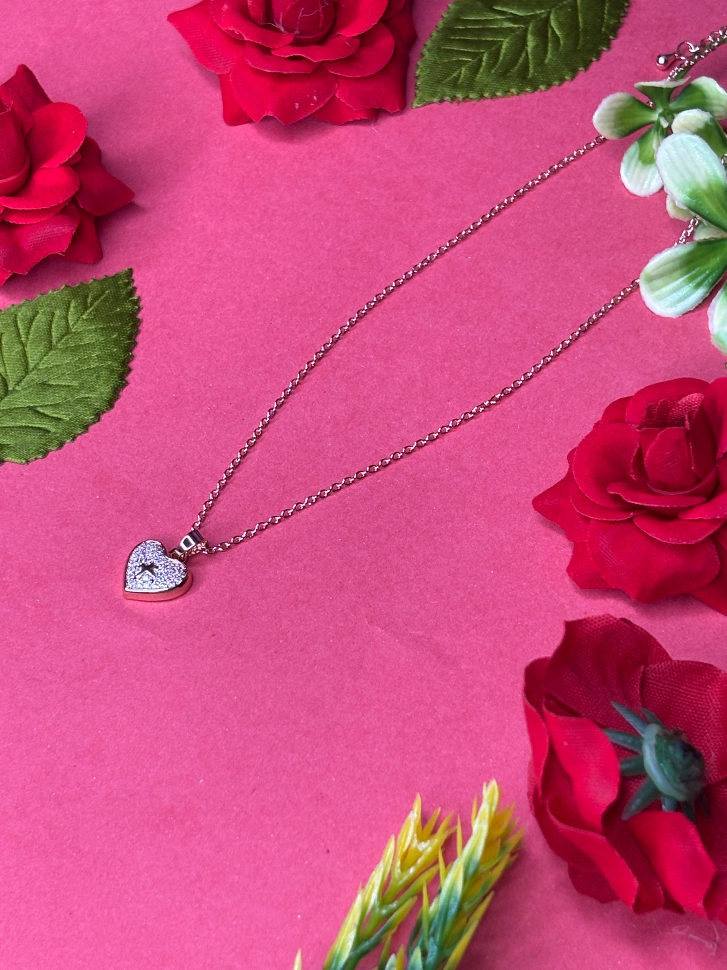 Eternal Glow Heart Pendant"