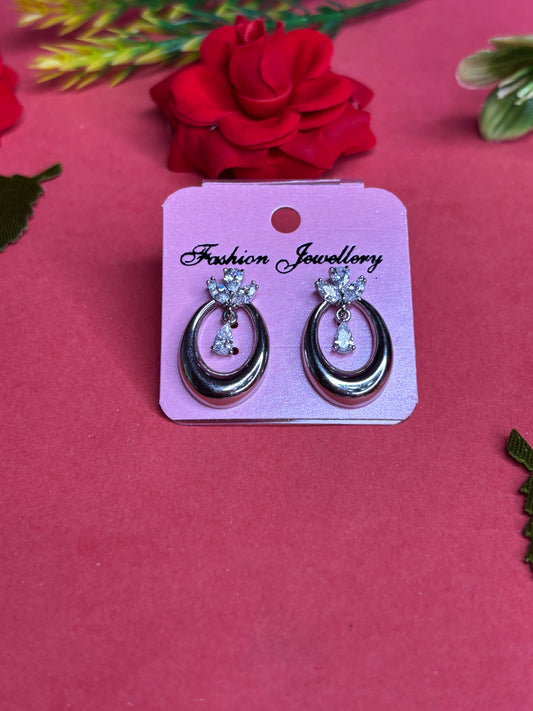 Celeste Hoop Drop Earrings – Golden Edition