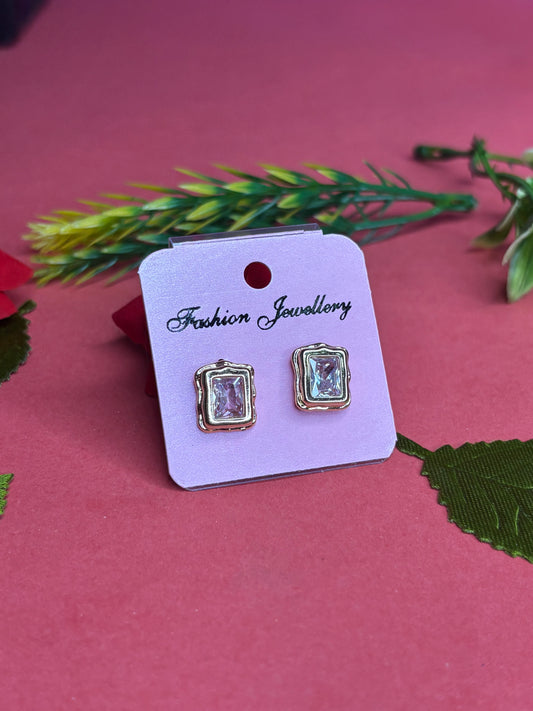 Aurora Gem Frame Studs