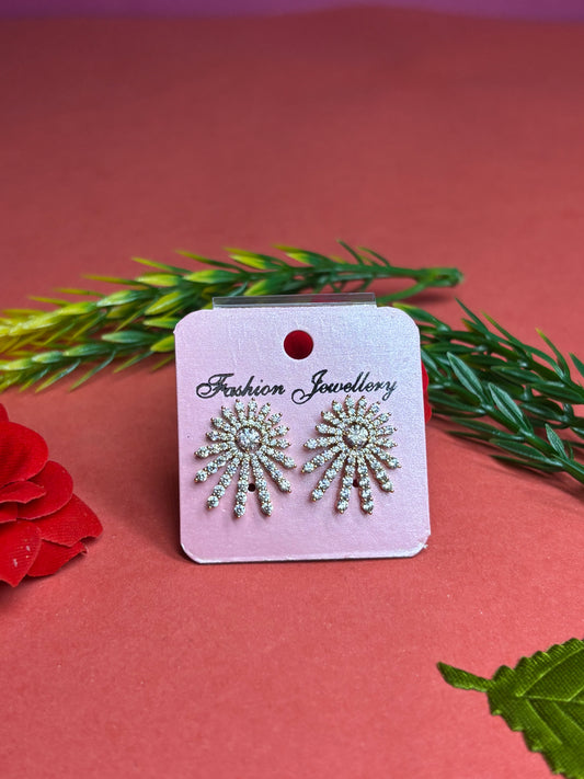 Stellar Radiance Burst Earrings