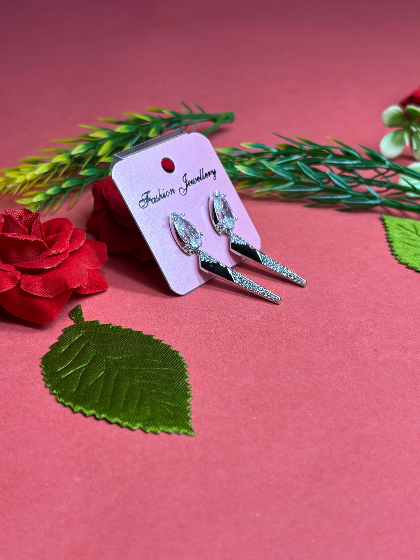 Starlit Teardrop Danglers
