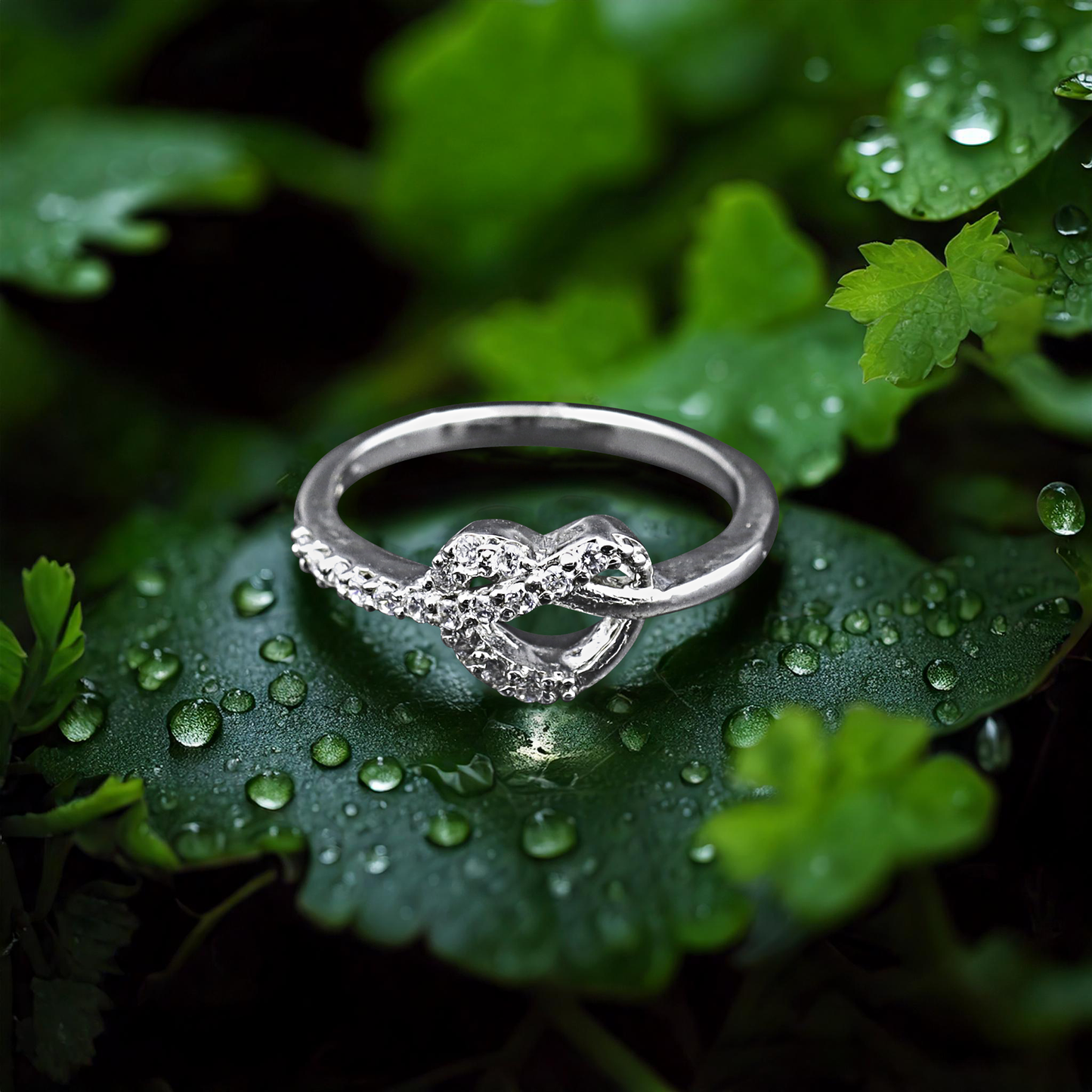 Heart’s Embrace – 925 Sterling Silver Ring
