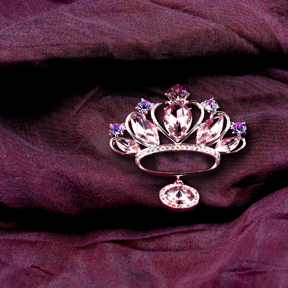 Viqso Royal Crown Brooch