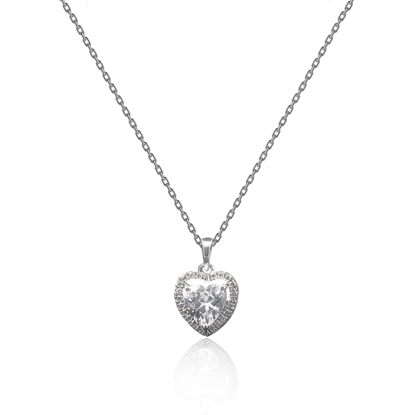 ETERNAL Love Heart Pendant - 925 Sterling Silver