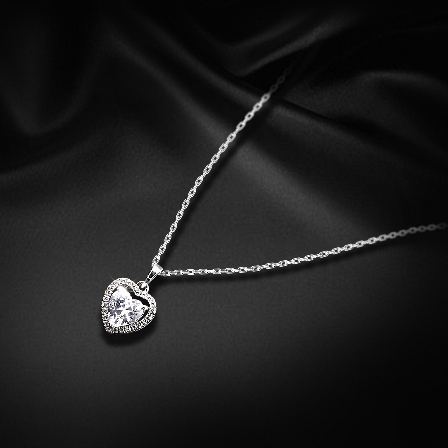 ETERNAL Love Heart Pendant - 925 Sterling Silver