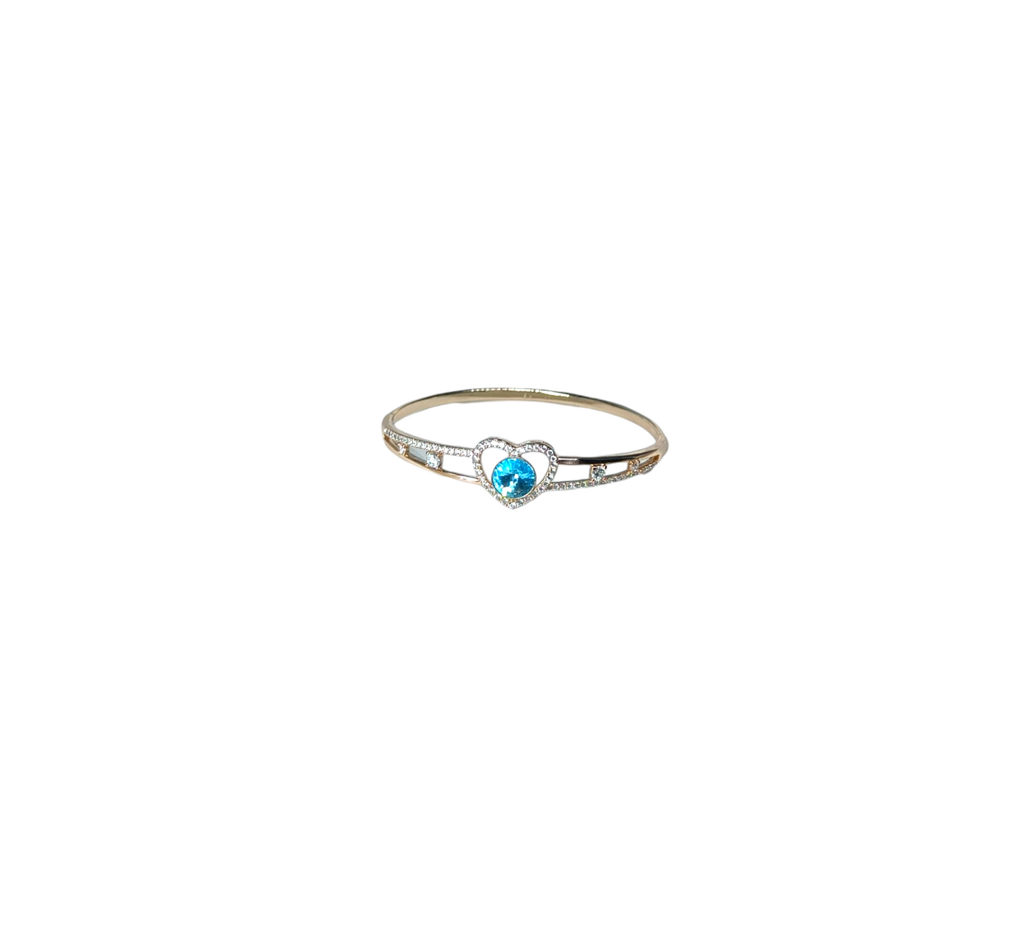 Viqso Azure Heart Bangle