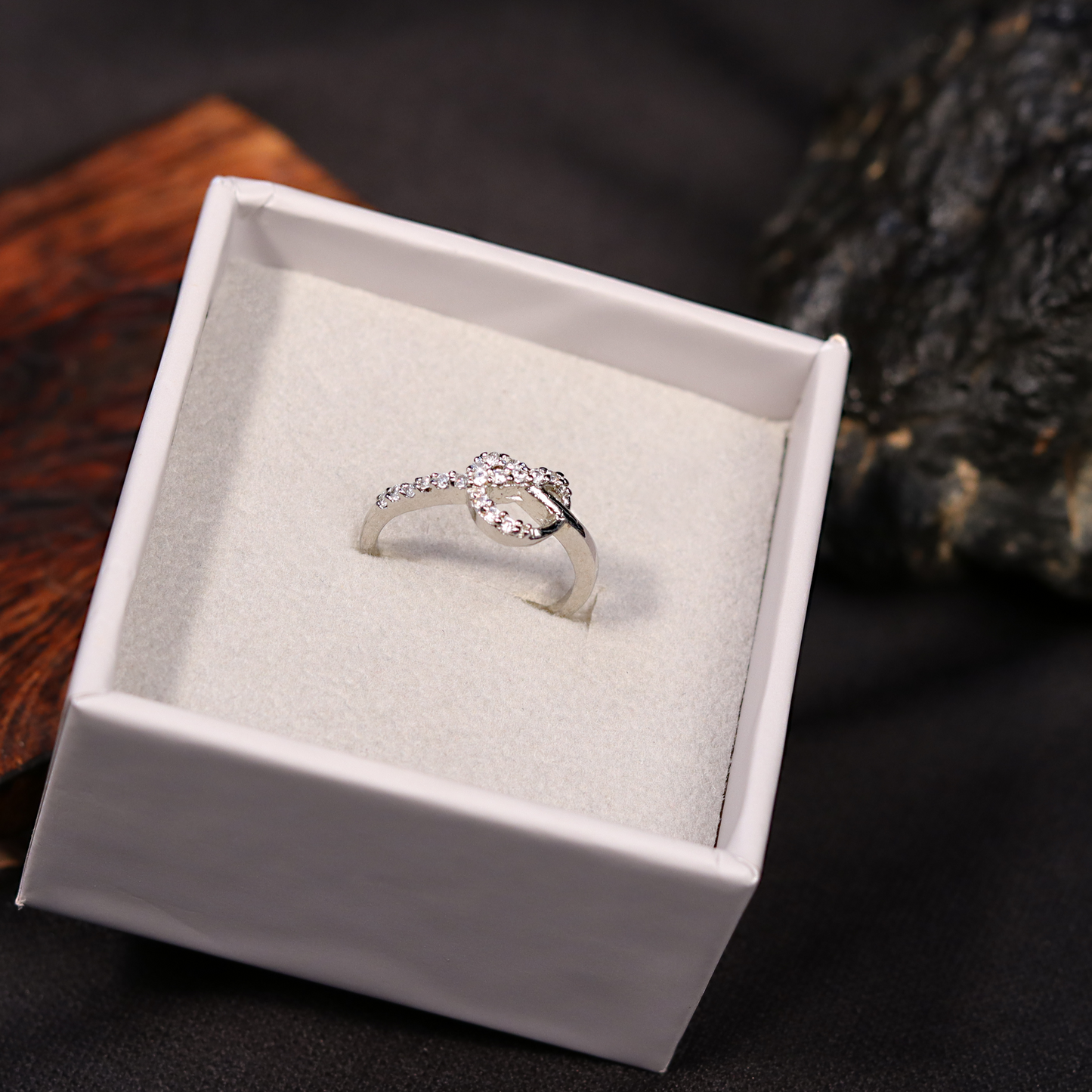Heart’s Embrace – 925 Sterling Silver Ring