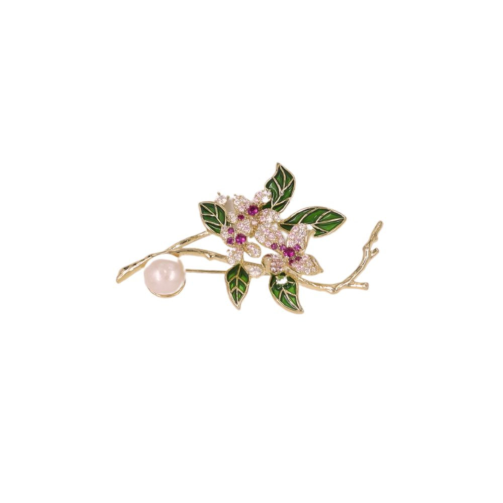 Viqso Blossom Pearl Brooch