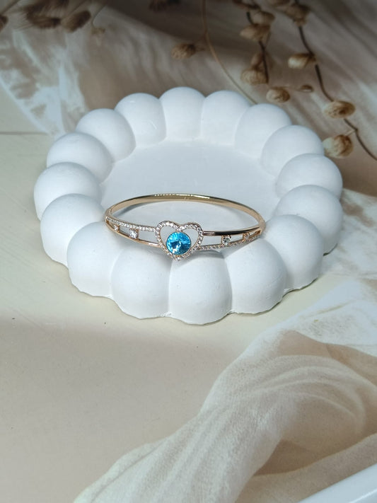 Viqso Azure Heart Bangle