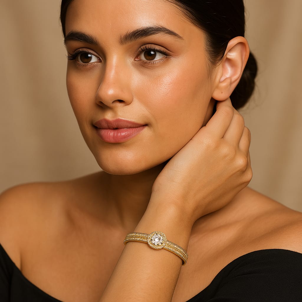 Rose Gold Luxe Bangle