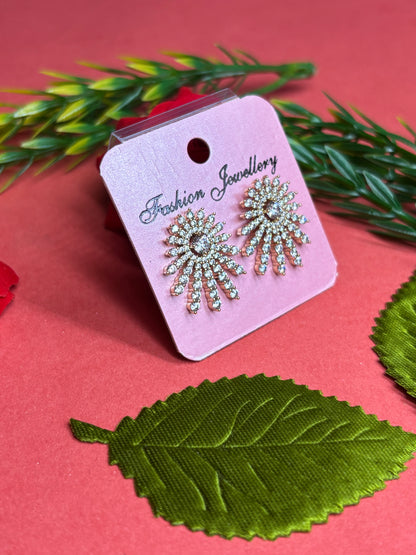 Stellar Radiance Burst Earrings