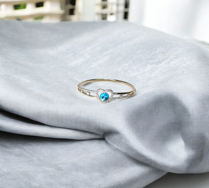 Viqso Azure Heart Bangle
