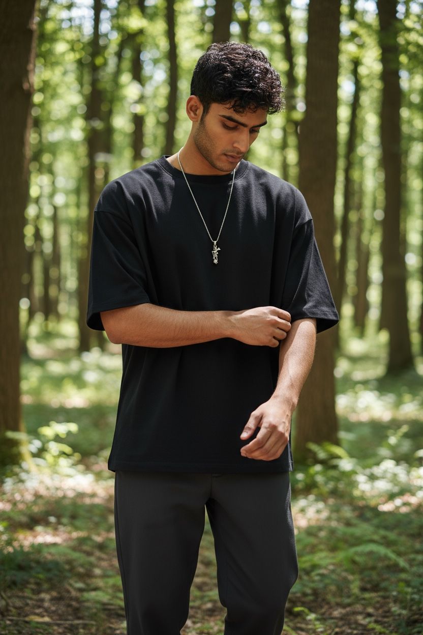 Viqso Divine Harmony Brass Hanuman Pendant