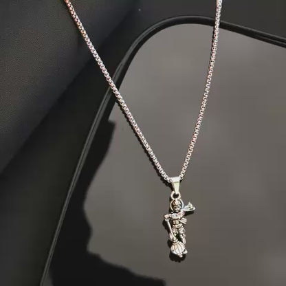 Viqso Divine Harmony Brass Hanuman Pendant